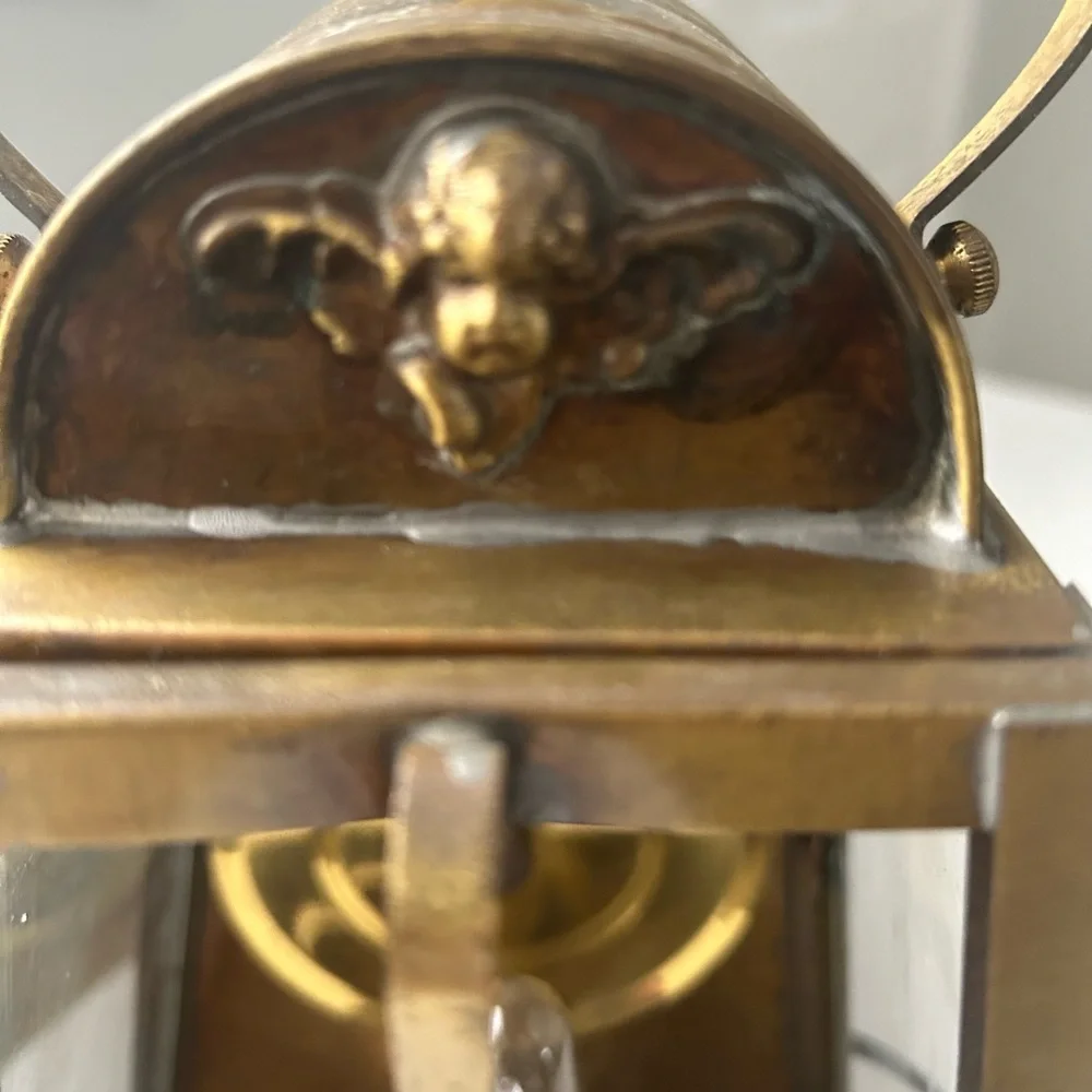 Vintage rare African Queen brass ship lantern